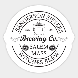 Sanderson Sister Brewing Co. Sanderson Sister. Halloween Sticker